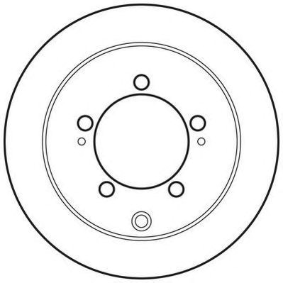 Задний дисковый тормоз 562781JC BENDIX