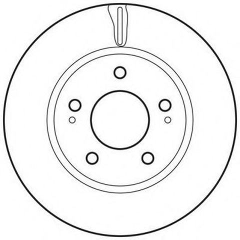 Ротор тормозной 562820JC BENDIX