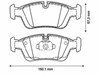 Тормозные колодки 571959J BENDIX