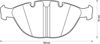Тормозные колодки 571993J BENDIX