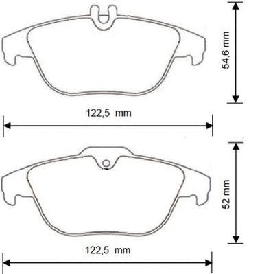 Колодки тормозные дисковые комплект 573248J BENDIX