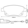 Колодки на тормоз задний дисковый 573277J BENDIX