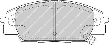 Колодки передние 573432J BENDIX