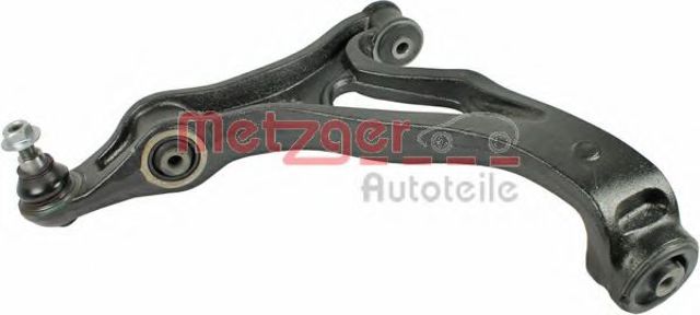 Рычаг передней подвески нижний, правый 58014102 METZGER