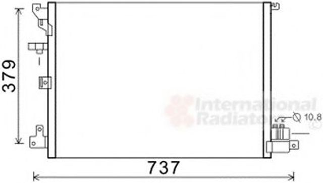 Конденсатор 59005152 VAN WEZEL