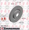 Диск тормозной передний 590281020 ZIMMERMANN