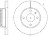 Диск тормозной передний 621510 REMSA