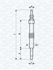 Свечи накала 62900067304 MAGNETI MARELLI