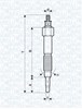 Свечи накала 62900093304 MAGNETI MARELLI