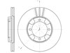 Передний тормозной диск Митсубиси Спэйс-Вагон