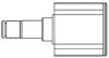 Шарнир привода внутренний 659004 GSP