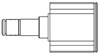 Шарнир угловых скоростей внутренний передний 699099 GSP