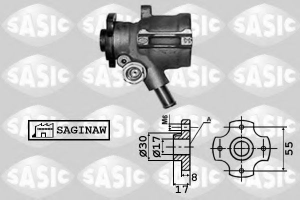 Помпа ГУР 7070032 SASIC