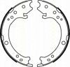 Комплект гальмівних колодок, стоянкове гальмо 810040007