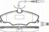 Передние тормозные колодки 811028002 TRISCAN