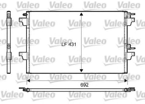 Конденсатор 814007 VALEO