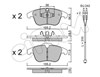 Тормозные колодки 8226755K CIFAM