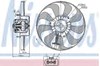 Электровентилятор охлаждения в сборе (мотор+крыльчатка), правый 85684 NISSENS