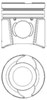 Поршень в комплекте на 1 цилиндр, STD 8712450000 NURAL