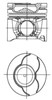 Поршень в сборе 8713530000 NURAL