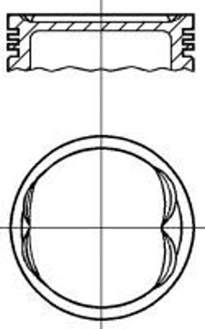 Поршень в сборе Ваз 2112