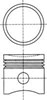 Поршня на 1 цилиндр, STD 8742340000 NURAL