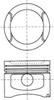 Поршень в комплекте на 1 цилиндр 2-й ремонт 8750180710 NURAL