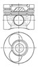 Поршня на 1 цилиндр, STD 8774310000 NURAL