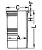 Поршневая гильза MAN F 2000