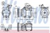 Компрессор хладагента 89277 NISSENS