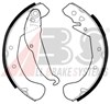 Задние барабанные колодки 8960 ABS