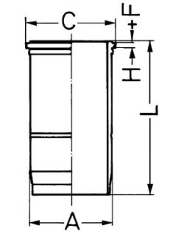 Гильза цилиндра 89886110 KOLBENSCHMIDT