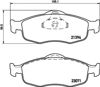 Тормозные колодки 8DB355007641 HELLA