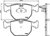 Колодки тормозные дисковые комплект 8DB355008281 HELLA