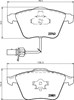 Передние тормозные колодки 8DB355009201 HELLA