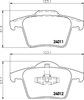 Колодки тормозные дисковые комплект 8DB355010801 HELLA