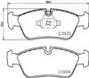 Колодки 8DB355011281 HELLA