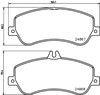 Тормозные колодки 8DB355014221 HELLA