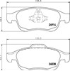 Передние тормозные колодки 8DB355014791 HELLA