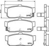 Задние дисковые колодки 8DB355016561 HELLA