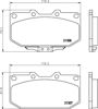 Тормозные колодки 8DB355016791 HELLA