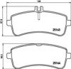 Задние дисковые колодки 8DB355021521 HELLA