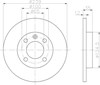 Ротор тормозной 8DD355100131 HELLA