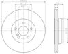 Диск тормозной задний 8DD355106911 HELLA