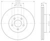 Тормоз дисковый передний 8DD355108041 HELLA