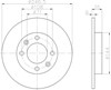 Тормозные диски 8DD355108391 HELLA