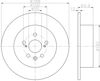 Тормозные диски 8DD355111701 HELLA