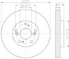 Передний тормозной диск 8DD355112741 HELLA