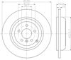 Диск тормозной задний 8DD355113211 HELLA