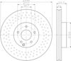 Тормоз дисковый передний 8DD355115011 HELLA